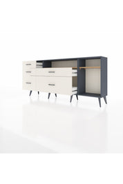 Arges Konsol 2 Raflı 5 Çekmeceli 176x30x83 - S148M015V10A