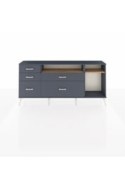 Arges Konsol 2 Raflı 5 Çekmeceli 176x30x83 - S148M015V11A