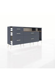Arges Konsol 2 Raflı 5 Çekmeceli 176x30x83 - S148M015V11A