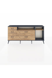 Arges Konsol 2 Raflı 5 Çekmeceli 176x30x83 - S148M015V12A