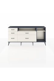 Arges Konsol 2 Raflı 5 Çekmeceli 176x30x83 - S148M015V13A