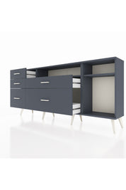 Arges Konsol 2 Raflı 5 Çekmeceli 176x30x83 - S148M015V17A