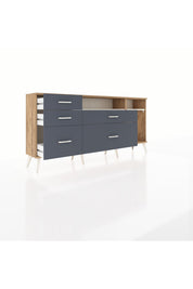 Arges Konsol 2 Raflı 5 Çekmeceli 176x30x83 - S148M015V23A