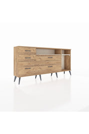 Arges Konsol 2 Raflı 5 Çekmeceli 176x30x83 - S148M015V24A