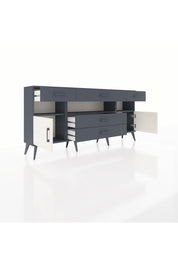 Arges Konsol 3 Raflı 5 Çekmeceli 2 Kapaklı 176x30x83 - S148M016V14A