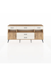 Arges Konsol 3 Raflı 5 Çekmeceli 2 Kapaklı 176x30x83 - S148M016V19A
