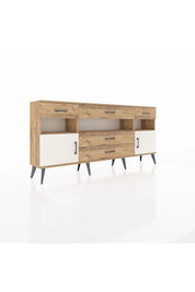 Arges Konsol 3 Raflı 5 Çekmeceli 2 Kapaklı 176x30x83 - S148M016V24A
