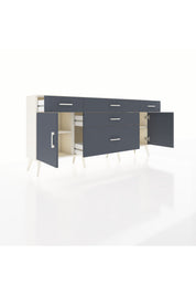 Arges Konsol 2 Raflı 5 Çekmeceli 2 Kapaklı 176x30x83 - S148M017V08A