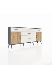 Arges Konsol 2 Raflı 5 Çekmeceli 2 Kapaklı 176x30x83 - S148M017V10A