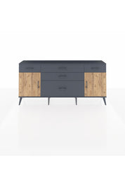 Arges Konsol 2 Raflı 5 Çekmeceli 2 Kapaklı 176x30x83 - S148M017V11A