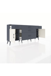 Arges Konsol 2 Raflı 5 Çekmeceli 2 Kapaklı 176x30x83 - S148M017V14A