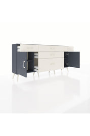 Arges Konsol 2 Raflı 5 Çekmeceli 2 Kapaklı 176x30x83 - S148M017V16A