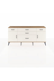 Arges Konsol 2 Raflı 5 Çekmeceli 2 Kapaklı 176x30x83 - S148M017V22A