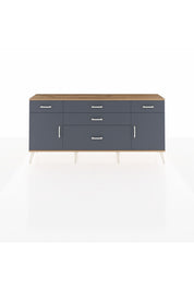 Arges Konsol 2 Raflı 5 Çekmeceli 2 Kapaklı 176x30x83 - S148M017V26A