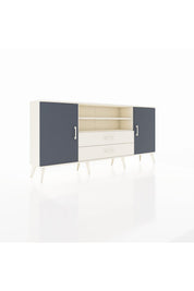 Arges Konsol 4 Raflı 2 Çekmeceli 2 Kapaklı 176x30x83 - S148M018V07A