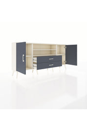 Arges Konsol 4 Raflı 2 Çekmeceli 2 Kapaklı 176x30x83 - S148M018V08A