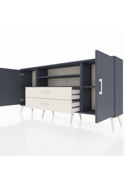 Arges Konsol 4 Raflı 2 Çekmeceli 2 Kapaklı 176x30x83 - S148M018V16A