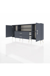 Arges Konsol 4 Raflı 2 Çekmeceli 2 Kapaklı 176x30x83 - S148M018V17A