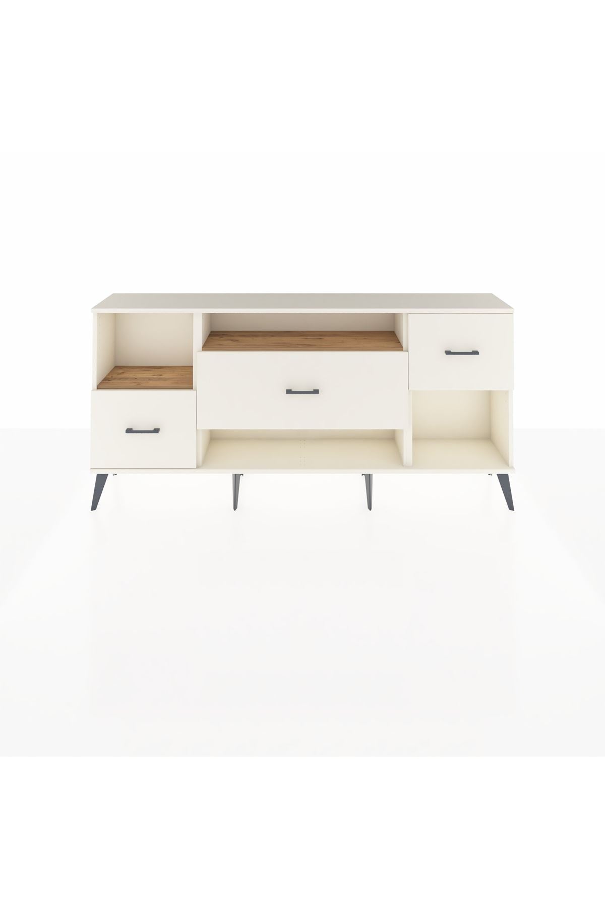 Arges Konsol 2 Raflı 3 Çekmeceli 176x30x83 - S148M019V01A