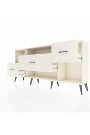 Arges Konsol 2 Raflı 3 Çekmeceli 176x30x83 - S148M019V01A