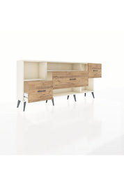 Arges Konsol 2 Raflı 3 Çekmeceli 176x30x83 - S148M019V06A