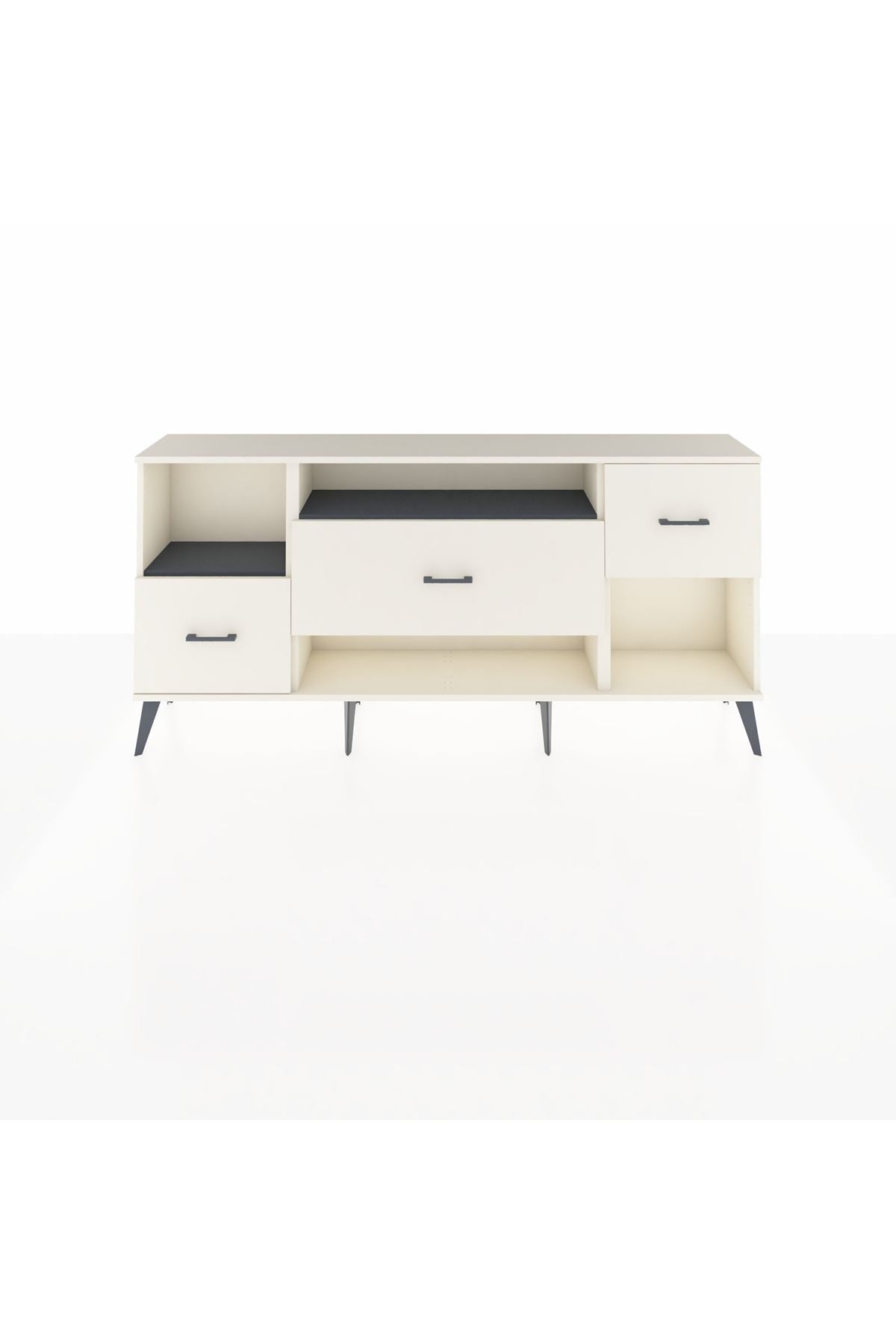 Arges Konsol 2 Raflı 3 Çekmeceli 176x30x83 - S148M019V07A