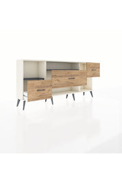 Arges Konsol 2 Raflı 3 Çekmeceli 176x30x83 - S148M019V09A