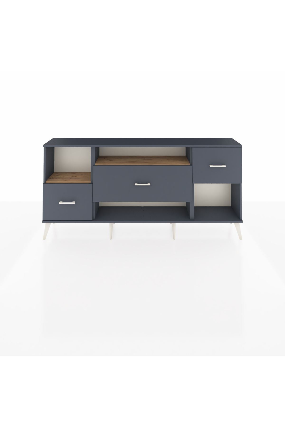 Arges Konsol 2 Raflı 3 Çekmeceli 176x30x83 - S148M019V11A