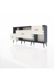 Arges Konsol 2 Raflı 3 Çekmeceli 176x30x83 - S148M019V13A