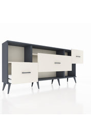Arges Konsol 2 Raflı 3 Çekmeceli 176x30x83 - S148M019V13A