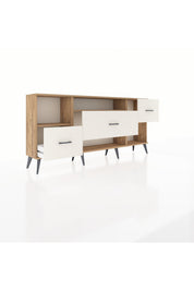 Arges Konsol 2 Raflı 3 Çekmeceli 176x30x83 - S148M019V19A