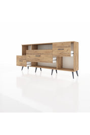 Arges Konsol 2 Raflı 3 Çekmeceli 176x30x83 - S148M019V21A