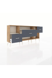 Arges Konsol 2 Raflı 3 Çekmeceli 176x30x83 - S148M019V23A
