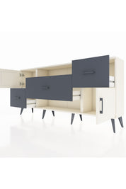 Arges Konsol 2 Raflı 3 Çekmeceli 2 Kapaklı 176x30x83 - S148M020V05A