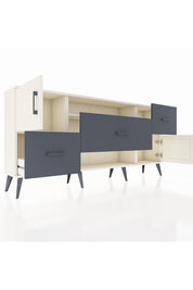 Arges Konsol 2 Raflı 3 Çekmeceli 2 Kapaklı 176x30x83 - S148M020V05A