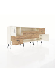 Arges Konsol 2 Raflı 3 Çekmeceli 2 Kapaklı 176x30x83 - S148M020V06A