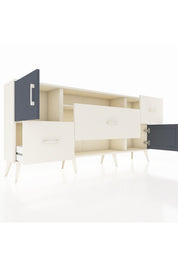 Arges Konsol 2 Raflı 3 Çekmeceli 2 Kapaklı 176x30x83 - S148M020V07A