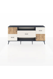 Arges Konsol 2 Raflı 3 Çekmeceli 2 Kapaklı 176x30x83 - S148M020V10A