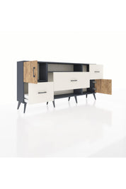 Arges Konsol 2 Raflı 3 Çekmeceli 2 Kapaklı 176x30x83 - S148M020V10A
