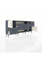 Arges Konsol 2 Raflı 3 Çekmeceli 2 Kapaklı 176x30x83 - S148M020V14A