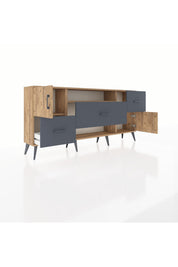 Arges Konsol 2 Raflı 3 Çekmeceli 2 Kapaklı 176x30x83 - S148M020V20A