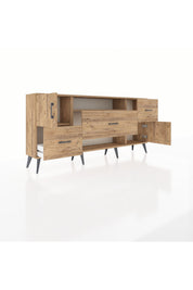 Arges Konsol 2 Raflı 3 Çekmeceli 2 Kapaklı 176x30x83 - S148M020V21A