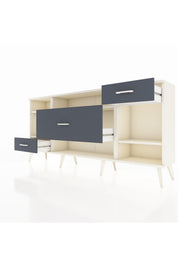 Arges Konsol 4 Raflı 3 Çekmeceli 176x30x83 - S148M021V05A