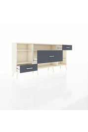 Arges Konsol 4 Raflı 3 Çekmeceli 176x30x83 - S148M021V05A