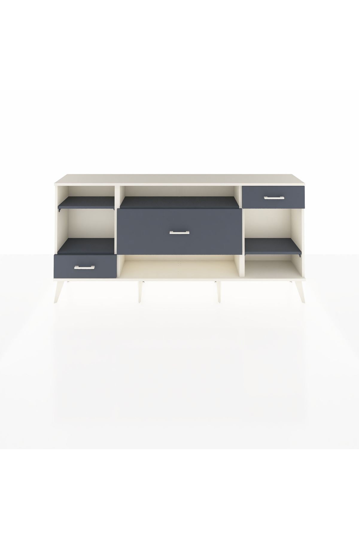 Arges Konsol 4 Raflı 3 Çekmeceli 176x30x83 - S148M021V08A