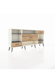 Arges Konsol 4 Raflı 3 Çekmeceli 176x30x83 - S148M021V09A