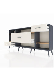 Arges Konsol 4 Raflı 3 Çekmeceli 176x30x83 - S148M021V10A