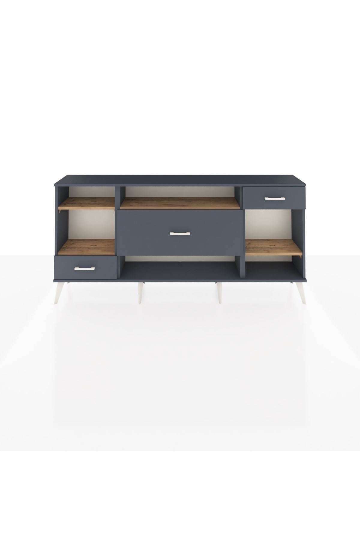 Arges Konsol 4 Raflı 3 Çekmeceli 176x30x83 - S148M021V11A