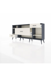 Arges Konsol 4 Raflı 3 Çekmeceli 176x30x83 - S148M021V13A