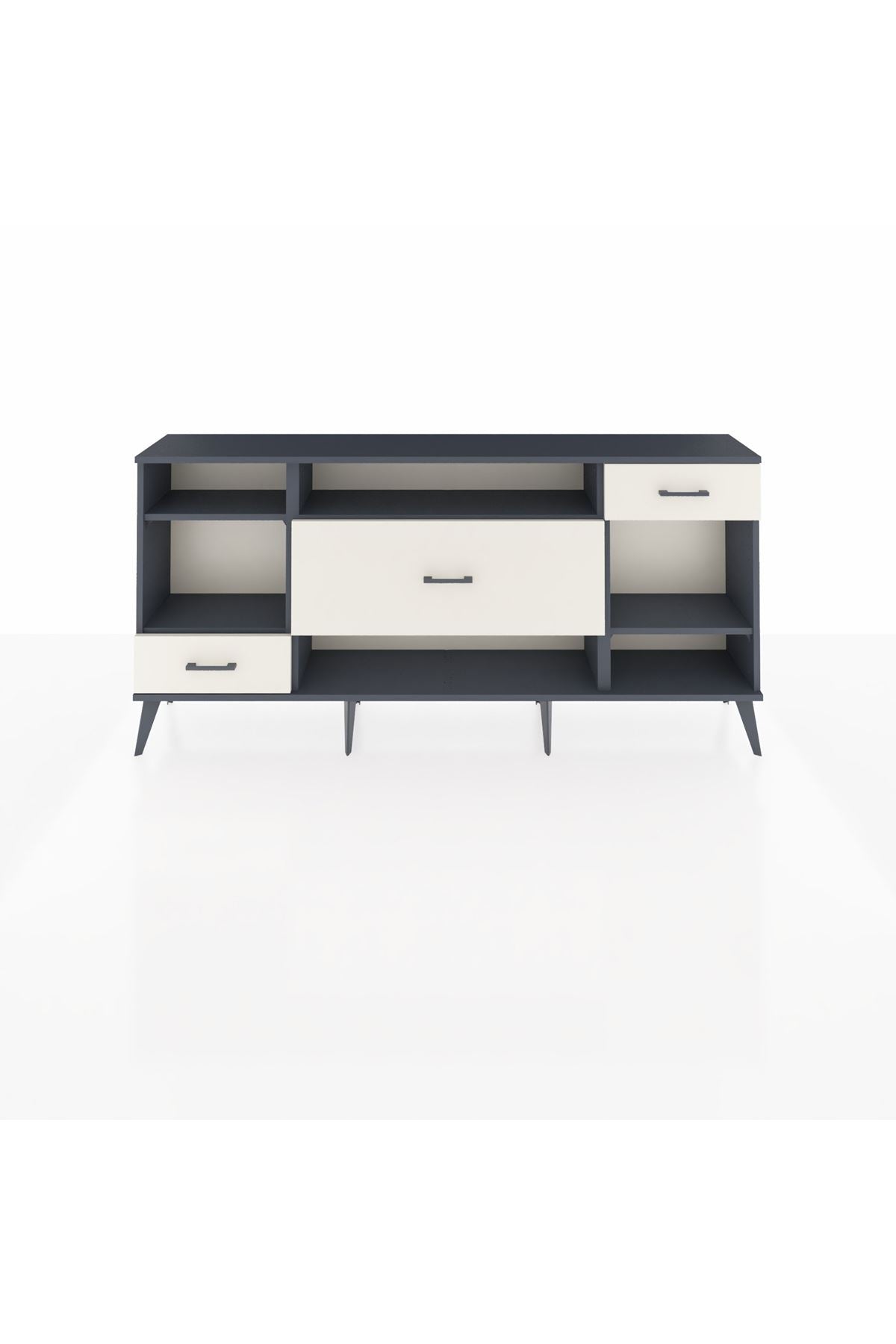 Arges Konsol 4 Raflı 3 Çekmeceli 176x30x83 - S148M021V16A